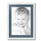 ArtToFrames 17x23" Matted Picture Frame with 13x19" Single Mat Photo Opening Framed in 1.25" White and 2" Mat (FWM-3966-17x23)